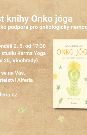 Křest knihy: Onko jóga